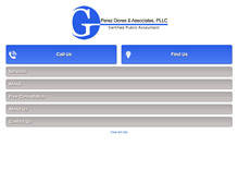 Tablet Screenshot of perezgoree.com